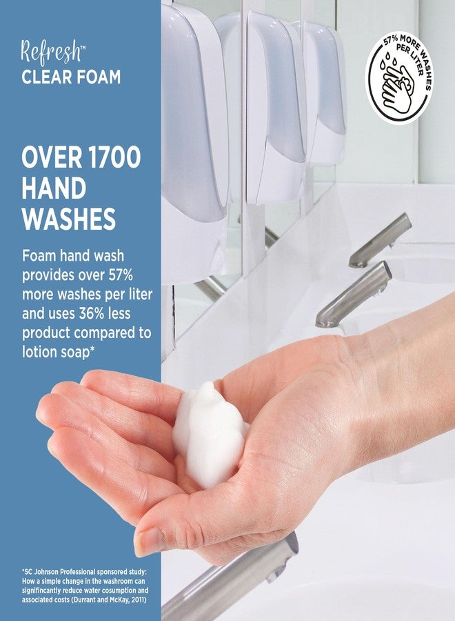 SC Johnson Professional REFRESH CLEAR FOAM HAND SOAP TOUCH FREE 1.2 LITERS, 3 PACK - Image 2
